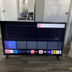 LG smart tv 55”
