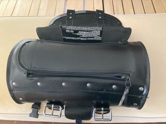 Harley-Davidson Leather Motorcycle Tool Roll Bag