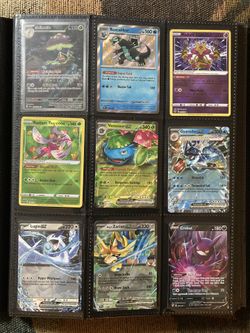 RARE Pokémon Binder Collection(EX,V,Radiant,Holo,Art)