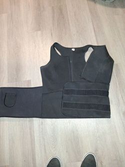 Men's Neoprene Sauna Sweat Vests Body Shaper Waist Trainer Weight Loss Shapewear
