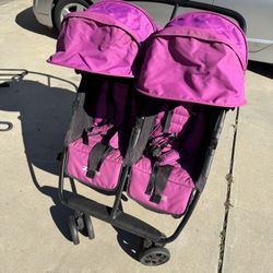 Zoe Lightweight Twin Baby Stroller