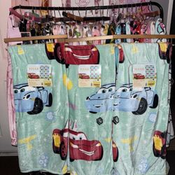 Cars Easter Throw Blanket 