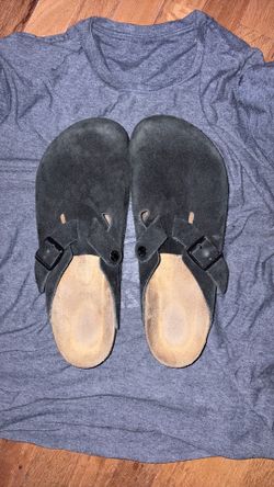 Black Birkenstock Clogs, Size: 10 Mens