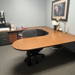 Steelcase Wraparound Desk