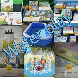 Pools and water play