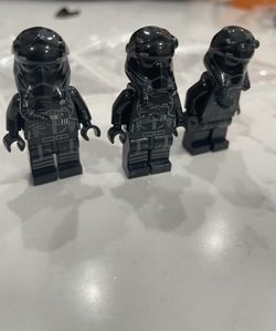 Set Of 3 Lego Star Wars Minifigure First Order Tie Pilots 