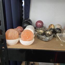 Crystal Spheres And Eggs
