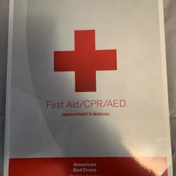 First Aid/CPR/AED Book