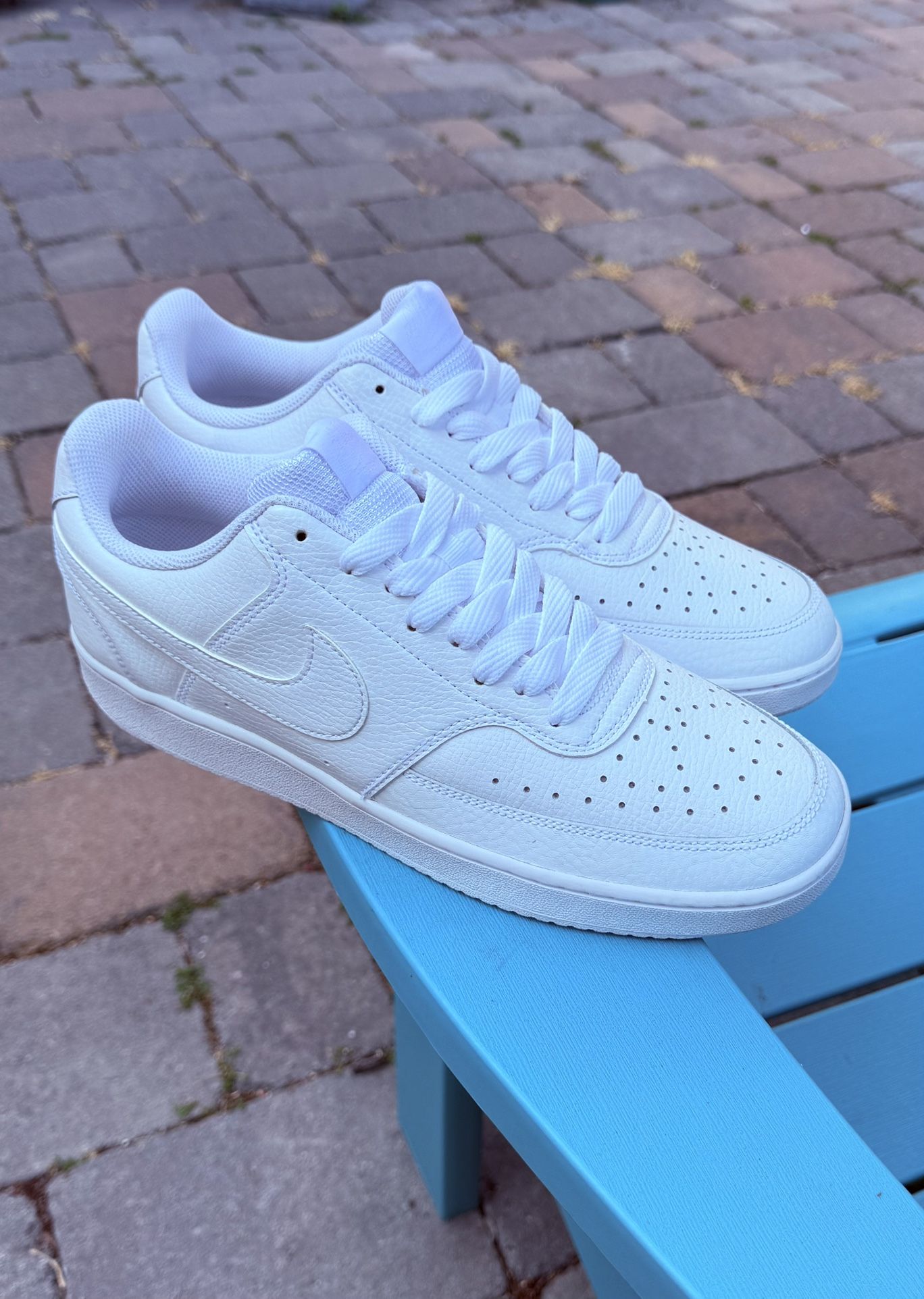Men's Nike Court Vision Next Nature Low-Top Sneakers US Size 10 NEW - CD5463-100