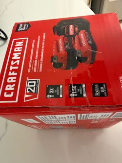 Craftsman 2 batteries with charger