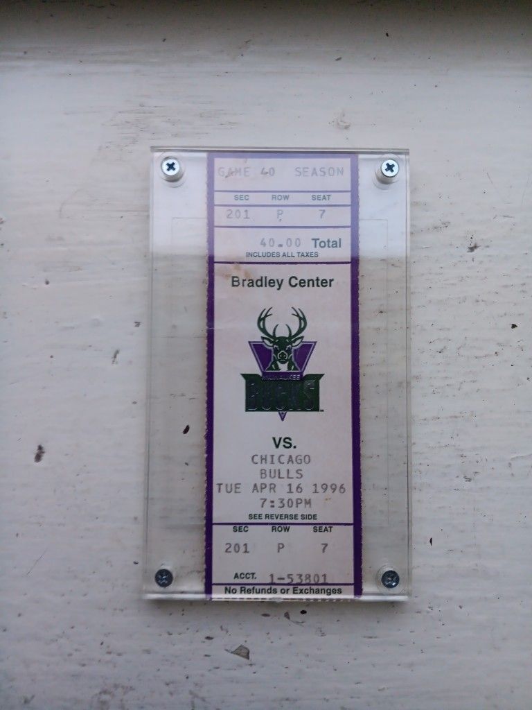 MichealJordan Ticket