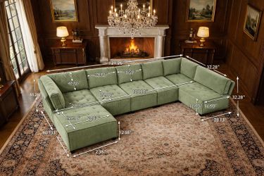 Large Green Sofa New in The Box to Release