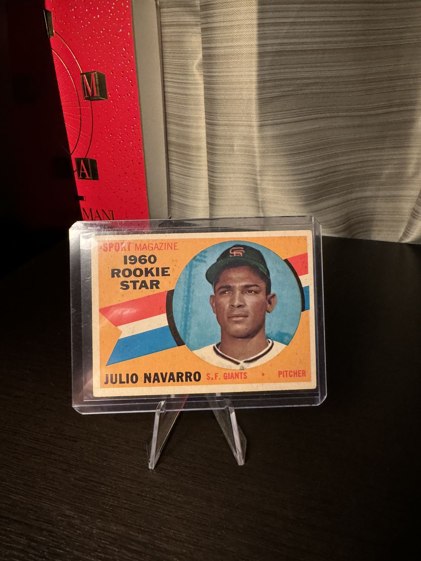 Julio Navarro 1960 Rookie Star