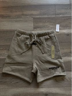 ESSENTIALS FOG OATMEAL SHORTS🤩
