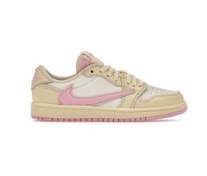 Jordan 1 Retro Low OG Travis Scott Shy Pink (PS)