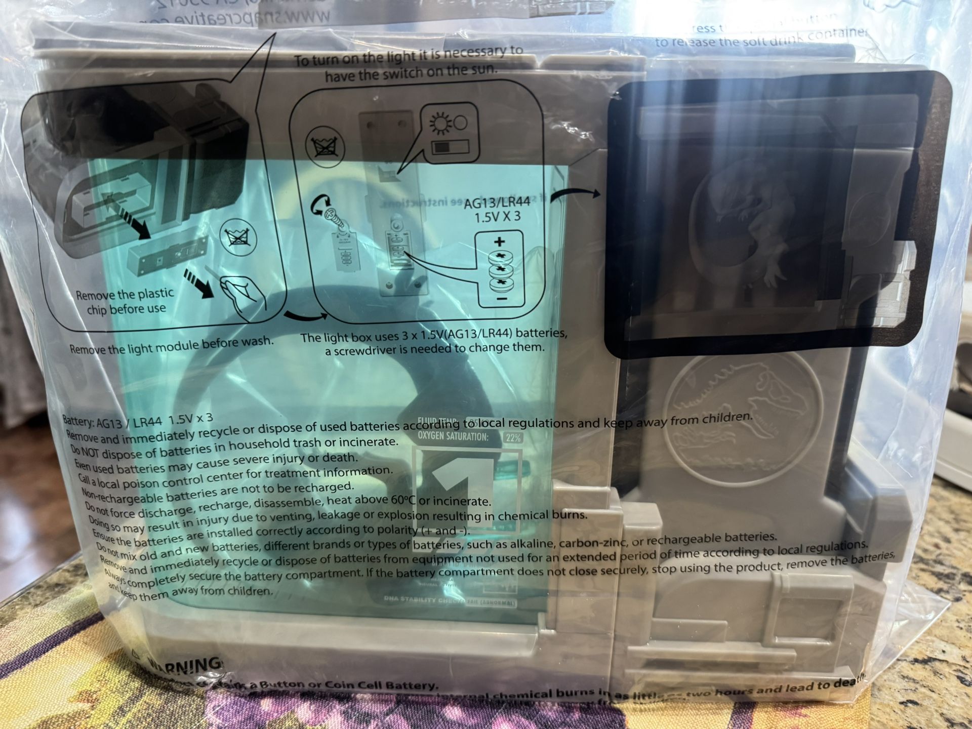 Jurassic World Rebirth Incubator Popcorn Bucket