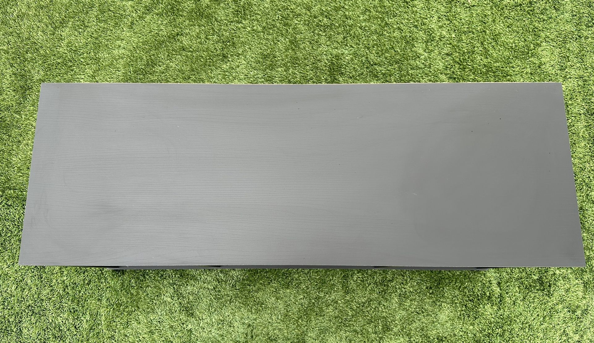 Mainstays Parsons TV Stand for TVs up to 50", Black Oak for Sale in El