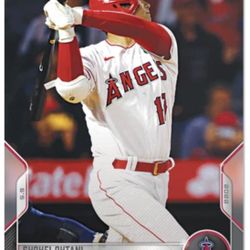 2022 TOPPS NOW #155 SHOHEI OHTANI - 1ST CAREER GRAND SLAM