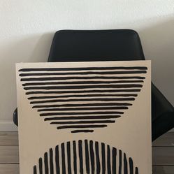 Mid century Modern Style Linen/Canvas Print