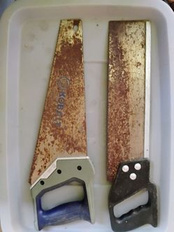 Kobalt handsaw and stanley Backsaw