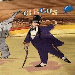 Wooden Box Circus Polonaise Ornaments Collection