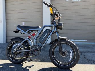 HAPPYRUN G60 Pro 2000W Full Suspension 70 Miles Range Electric Bike Ebike