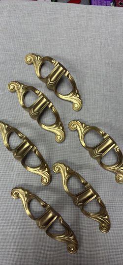 Set of 6 drawer dresser pulls