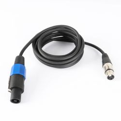 Male to XLR Female Cable