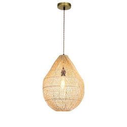 Rattan Pendant Light