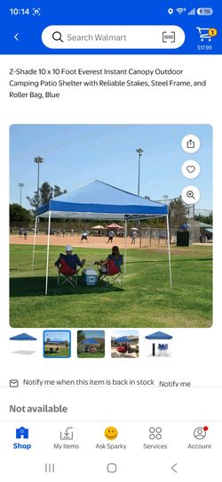10x10 pop up canopy  new