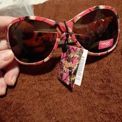New Pink Camo Sunglasses