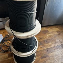 3 Rolls Of ChallengerOptics Optical Fiber Cable