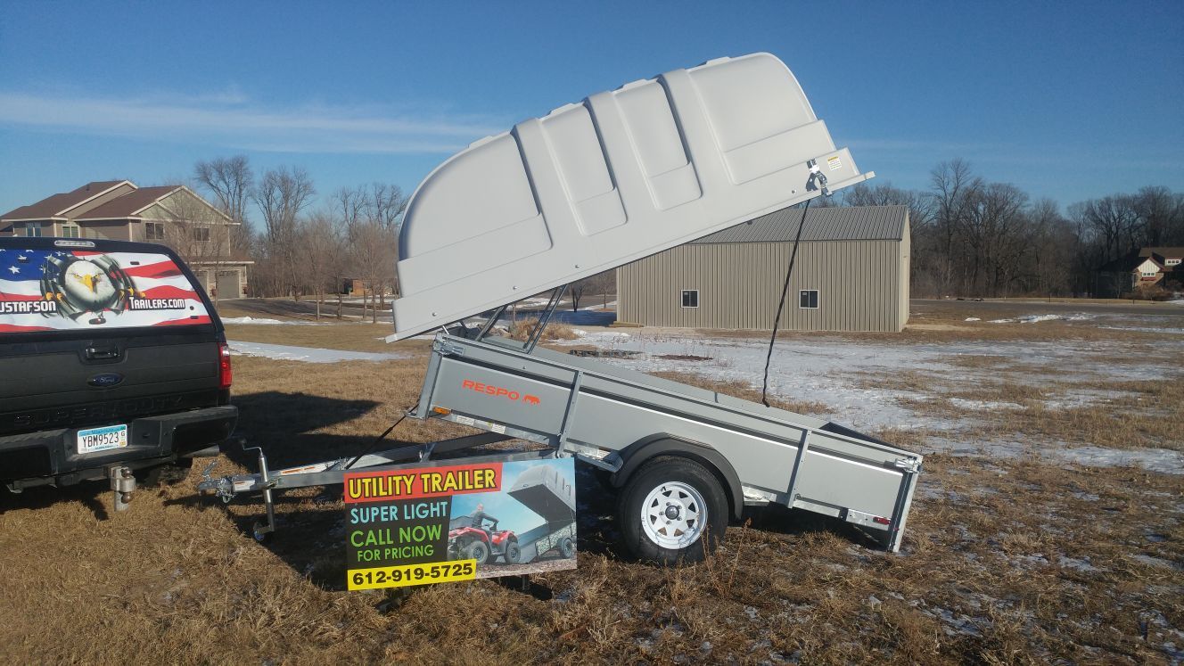 5x10 tilt respo trailer