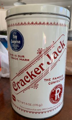 Cracker Jack tin