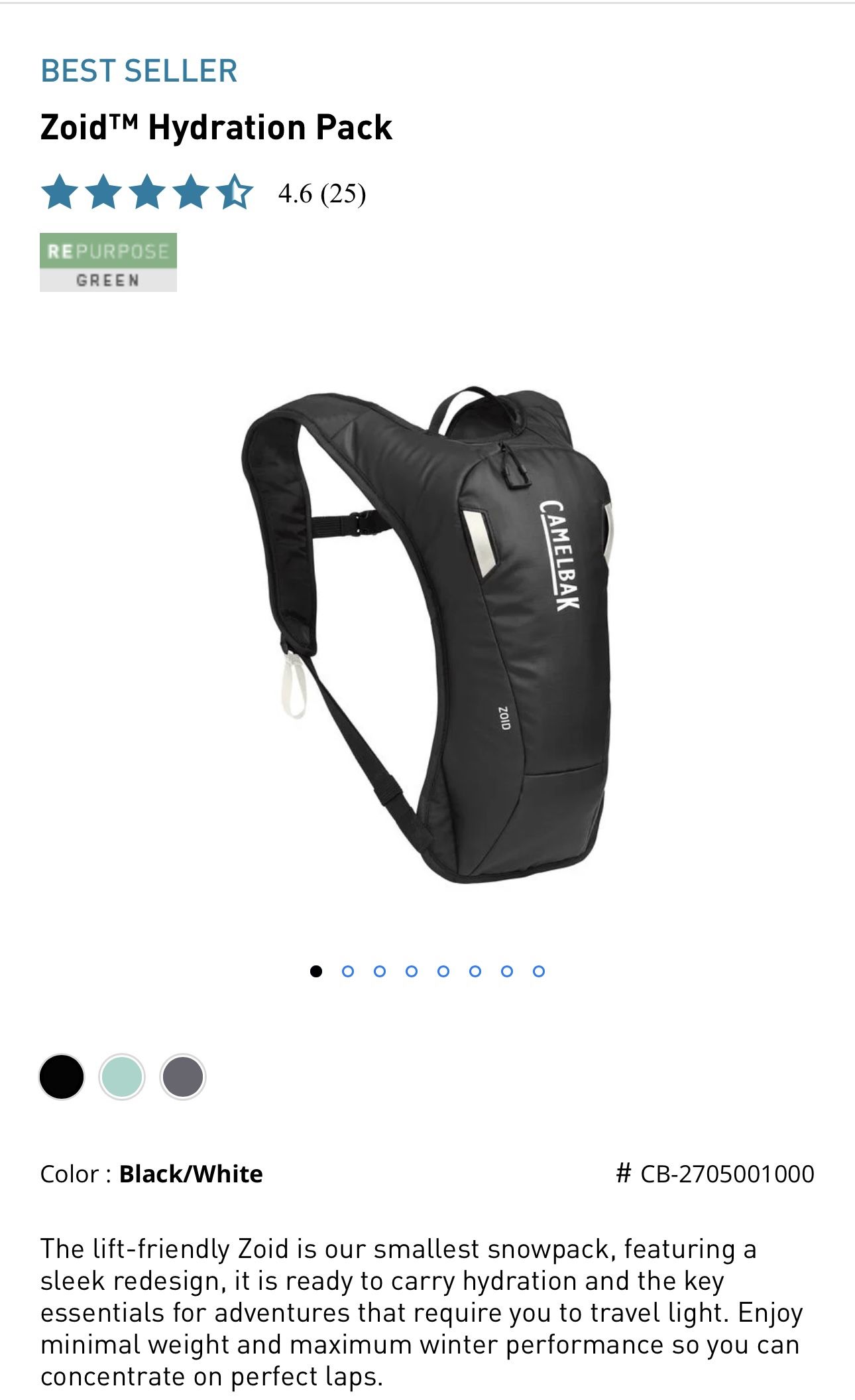 Camelbak Zoid™ Hydration Pack