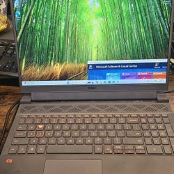 Dell G15, i7-10th gen, Nvidia RTX3060 6gb vga, 16gb ram, 512gb ssd. Used but good working, a little wear at R key cap but does not affected function. 