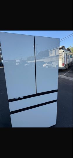 Bespoke White refrigerador 4 Doors