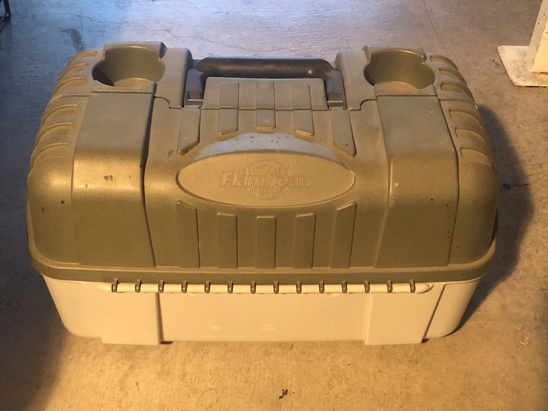 Fishing tackle box