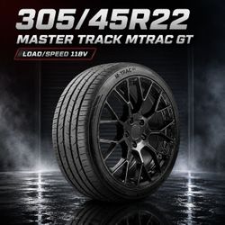 🔥 305/45R22 MASTER TRACK MTRAC GT Tires 🔥