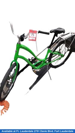 Trek Pure S Green Cruiser Bike