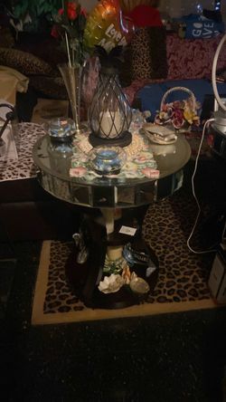 2  Glass Top  Table