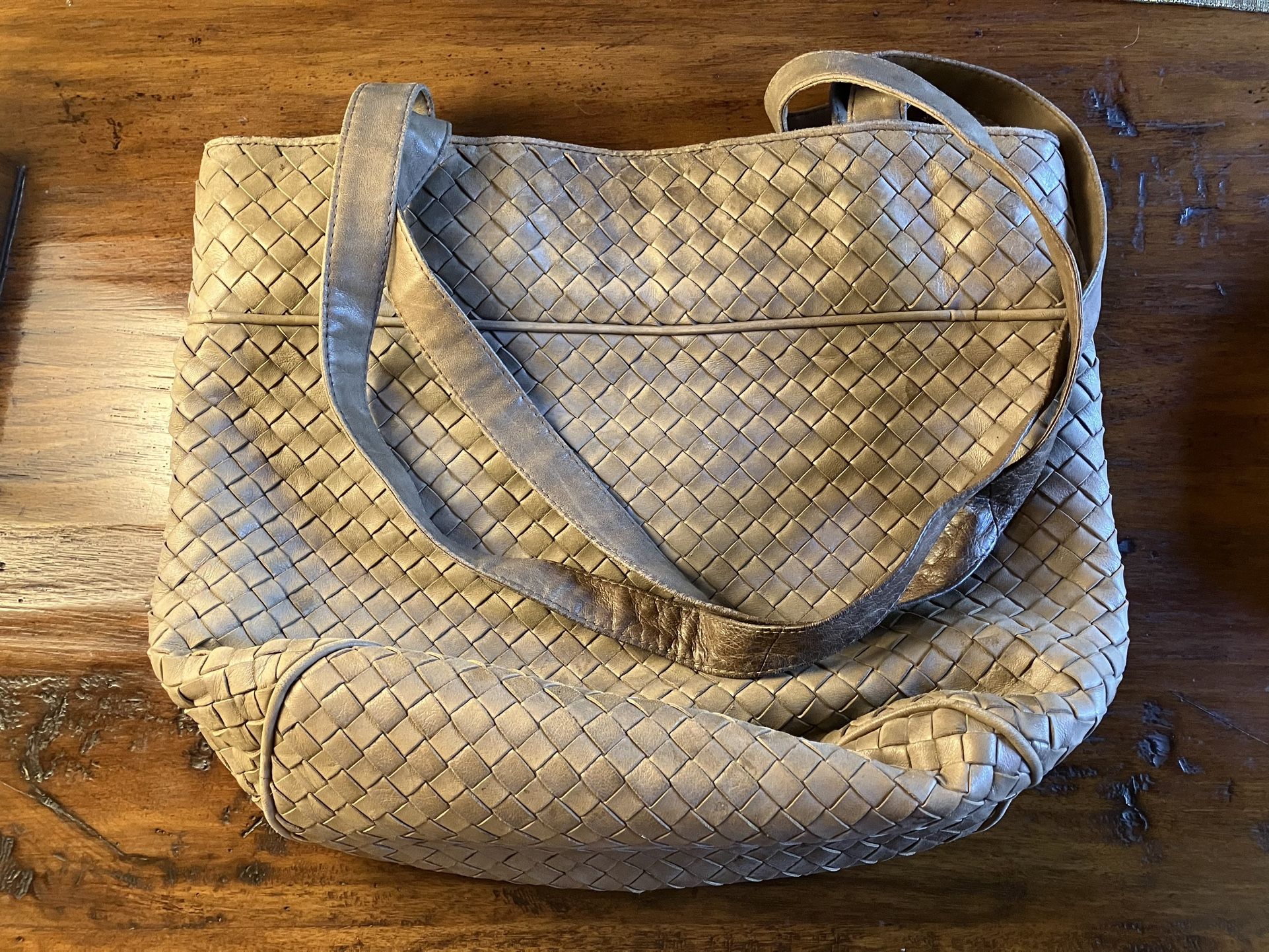 Bottega Veneta Intrecciato Leather Tote Bag
