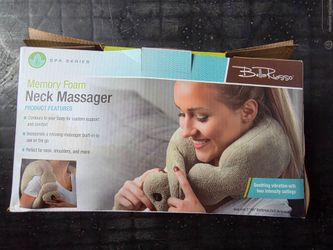 memory foam neck massager
