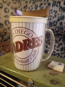 Padres plastic mug
