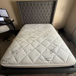 Bed Frame & Mattress - Queen