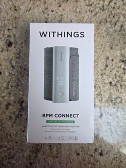 WITHINGS BPM Connect - Blood Pressure Cuff, FDA Cleared, WiFi & Bluetooth