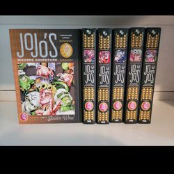 Jojo Manga Part 5 Volumes 1-6
