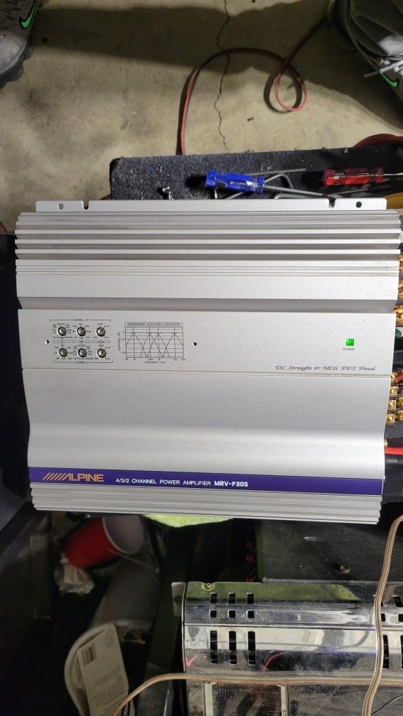 Alpine Amplifier Mrv-f305