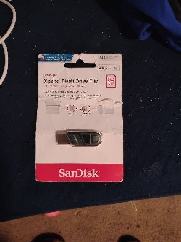 Scandisk for newer Model iPhone Connection