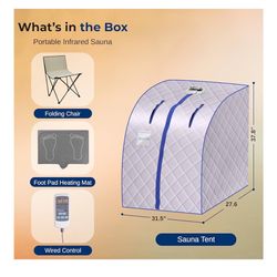 Portable Sauna Box For Home 